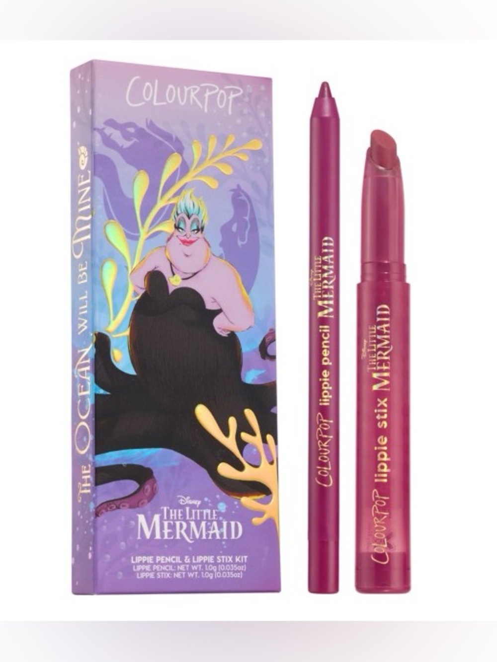 💝NIB ColourPop Lippie Pencil & Lippie Stix- Ursula💝